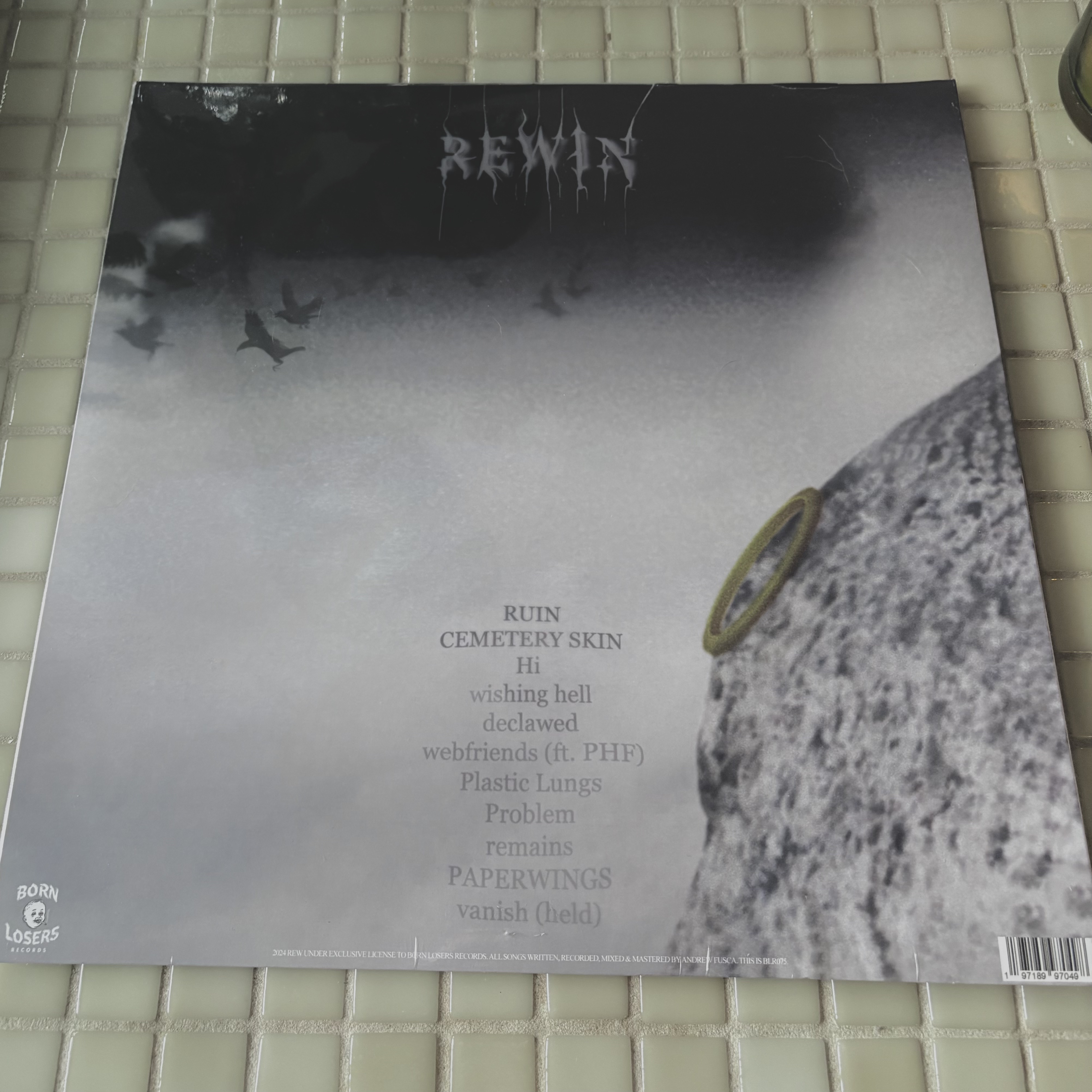 rew rewin vinyl detail