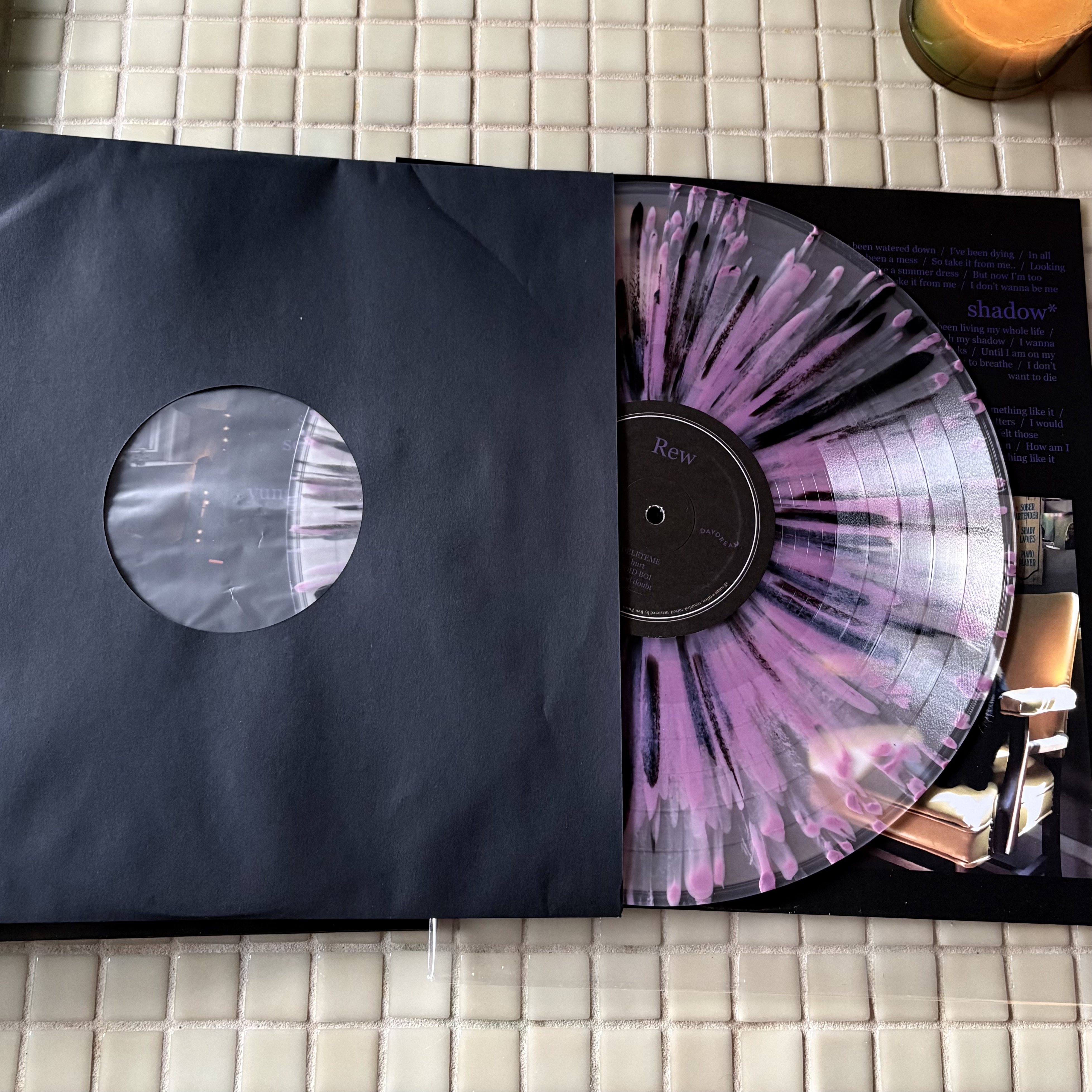 rew self titled vinyl detail
